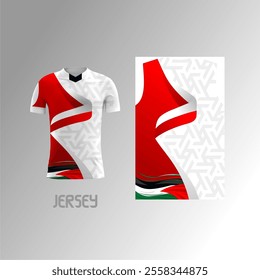 Jersey Design Background, Sublime Vector Printing image