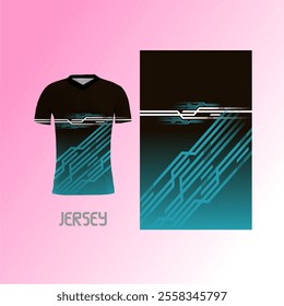 Jersey Design Background, Sublime Vector Printing image