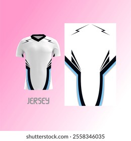 Jersey Design Background, Sublime Vector Printing image