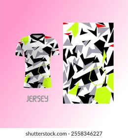 Jersey Design Background, Sublime Vector Printing image