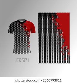 Jersey Design Background, Sublime Vector Printing image