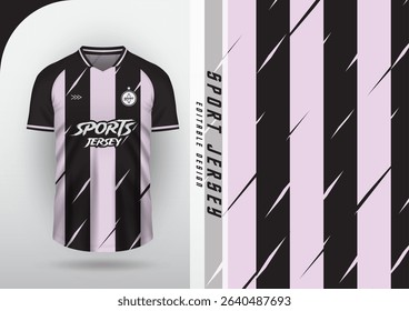 Jersey design, Jersey, Football, Soccer, Futsal, Running, Badminton, Tennis, Exercise, Stripes and raindrops, Black Pink