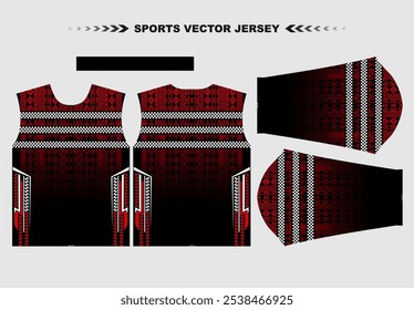 jersey design for longsleeve pattern