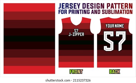 jersey design pattern for printing and sublimation. sports jersey fabric abstract background and template