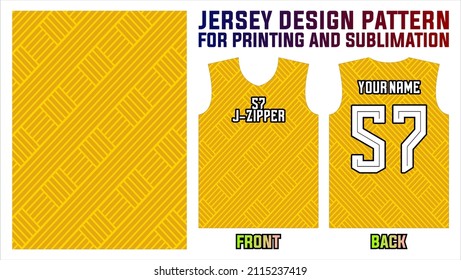 jersey design pattern for printing and sublimation. sports jersey fabric abstract background and template
