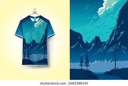 Jersey design pattern for printing and sublimation
