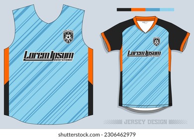 Jersey Design, Soccer Jersey Pattern Design, Sublimation T Shirt, Football Soccer Kit, Basketball Jersey, Spott Suit, Ready Print File, Design Jersey Baby Blue