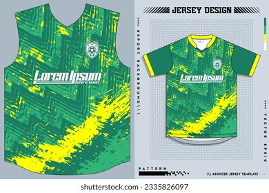 Jersey Design, Soccer Jersey Pattern Design, Sublimation T Shirt, Football Soccer Kit, Basketball Jersey, Spott Suit, Ready Print File, Design Jersey Tosca Yellow