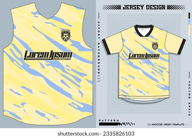 Jersey Design, Soccer Jersey Pattern Design, Sublimation T Shirt, Football Soccer Kit, Basketball Jersey, Spott Suit, Ready Print File, Design Jersey Cream