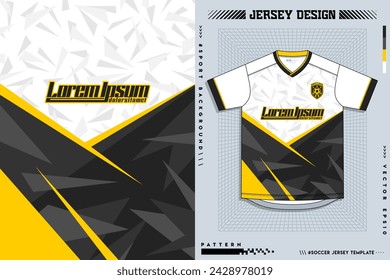 Diseño de la camiseta, Diseño del patrón de la camiseta de fútbol, Sublimación T Shirt, Kit de fútbol de fútbol, Jersey de baloncesto, Traje deportivo, Listo archivo de impresión, Jersey de diseño