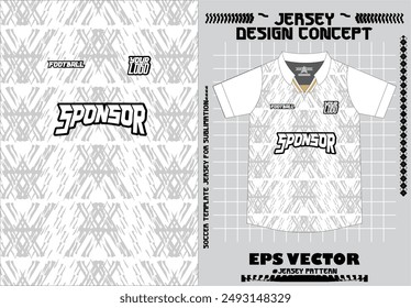 Jersey Design, Soccer Jersey Pattern Design, Sublimation T Shirt, Football Soccer Kit, Basketball Jersey, Spott Suit, Ready Print File, Design Jersey White Blue