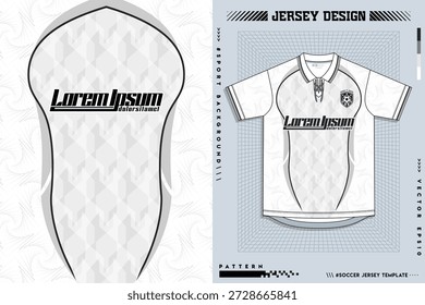 Diseño de Jersey, Diseño de Patrón de Jersey de Fútbol, Camiseta de Sublimación, Kit de Fútbol, Jersey de Baloncesto, Traje de Punto, Archivo de Impresión Listo, Jersey de Diseño 