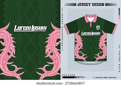 Diseño de Jersey, Diseño de Patrón de Jersey de Fútbol, Camiseta de Sublimación, Kit de Fútbol, Jersey de Baloncesto, Traje de Punto, Archivo de Impresión Listo, Jersey de Diseño 