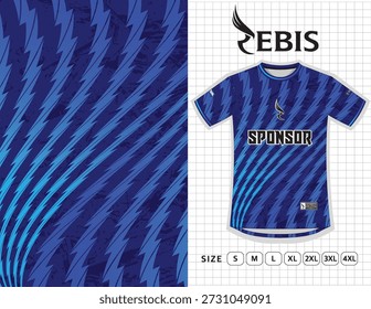 Jersey Design, Soccer Jersey Pattern Design, Sublimation T Shirt, Football Soccer Kit, Basketball Jersey, Spott Suit, Ready Print File, Design Jersey blue