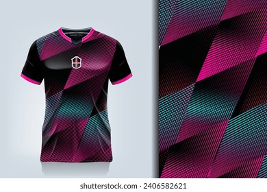 Jersey Design splash halftone grunge, mountain pattern background style, gradient blue purple white texture, fish scale, fishing cycling motorcross extreme adventure sporty design illustration - Powered by Shutterstock - Get 15% off with code: PIKWIZARD15