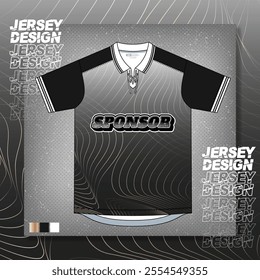 jersey design sport abstract line stripe pattern design for soccer, football, gaming, cycling design kit