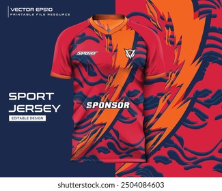 jersey design sport abstract stripe pattern design for soccer, football, gaming, cycling design kit