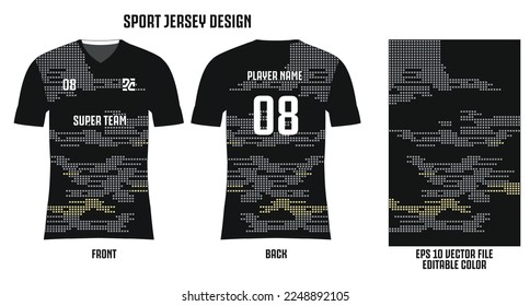Vector de fondo deportivo de diseño de Jersey