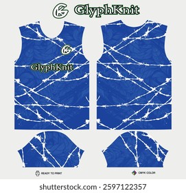 Jersey design for Sport t-shirt, Soccer jersey mockup for football club. uniform front and back view