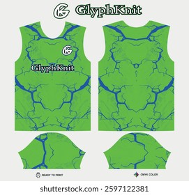 Jersey design for Sport t-shirt, Soccer jersey mockup for football club. uniform front and back view