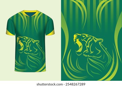 Jersey design for sports, Football Cricket Soccer Racing kit design vector t-shirt