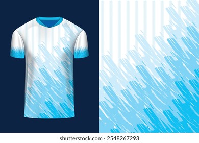 Jersey design for sports, Football Cricket Soccer Racing kit design vector t-shirt