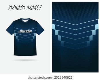jersey design sports team with geometric background design
