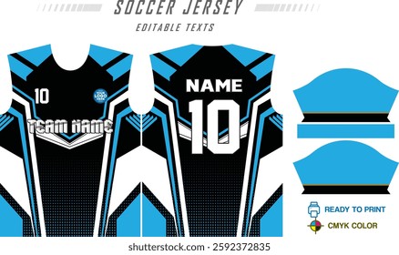 Jersey design sportswear cool geometry pattern Jersey t-shirt design concept Illustration, abstract halftone printed t shirt Volleyball jersey, Football, badminton, Soccer and netball, Sport uniform