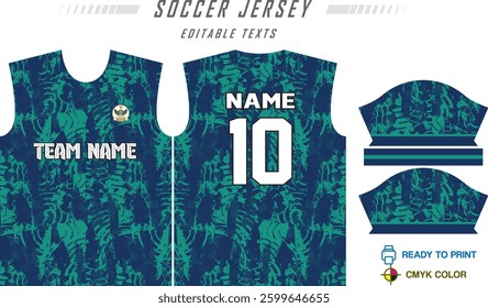 Jersey design sportswear cool geometry pattern Jersey t-shirt design concept Illustration, abstract halftone printed t shirt Volleyball jersey Football badminton Soccer and netball Sport uniform