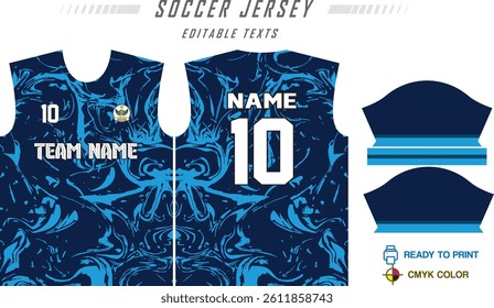 Jersey design sportswear cool geometry pattern Jersey t-shirt design concept Illustration, abstract halftone printed t shirt Volleyball jersey Football badminton Soccer and netball Sport uniform kit