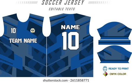 Jersey design sportswear cool geometry pattern Jersey t-shirt design concept Illustration, abstract halftone printed t shirt Volleyball jersey Football badminton Soccer and netball Sport uniform kit