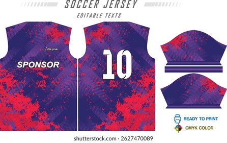 Jersey design sportswear legal geometria padrão Jersey t-shirt design conceito Ilustração, meio-tom abstrato impresso t shirt Vôlei jersey Futebol badminton Futebol e netball Sport uniforme kit