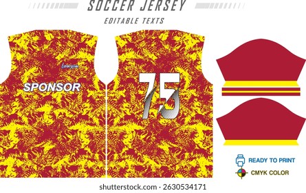 Jersey design sportswear cool geometry pattern Jersey t-shirt design concept Illustration, abstract halftone printed t shirt Volleyball jersey Football badminton Soccer and netball Sport uniform kit