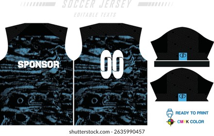 Jersey design sportswear cool geometry pattern Jersey t-shirt design concept Illustration, abstract halftone printed t shirt Volleyball jersey Football badminton Soccer and netball Sport uniform kit