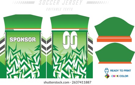 Jersey design sportswear cool geometry pattern Jersey t-shirt design concept Illustration, abstract halftone printed t shirt Volleyball jersey Football badminton Soccer and netball Sport uniform kit