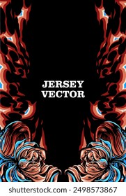 jersey design for sublimation background