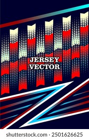 Diseño de jersey para fondo de sublimación
