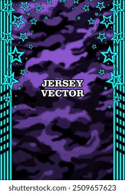 jersey design for sublimation background