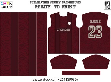 jersey design for sublimation print
