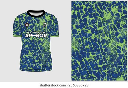 Jersey design for sublimation, Sports background for Soccer, Cricket, Volleyball, Rugby, e-sport uniform