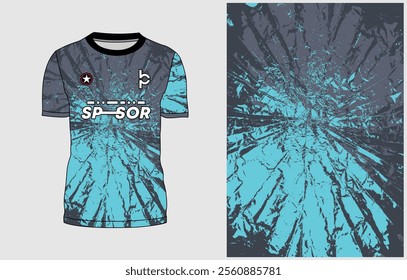 Jersey design for sublimation, Sports background for Soccer, Cricket, Volleyball, Rugby, e-sport uniform