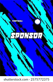 Jersey design for sublimation sports background