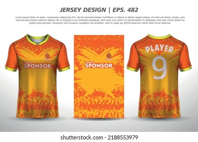 Jersey design sublimation t shirt Premium geometric pattern Incredible Vector collection for Soccer football racing cycling gaming motocross sports