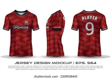 Jersey design sublimation t shirt Premium geometric pattern Incredible Vector collection for Soccer football racing cycling gaming motocross sports