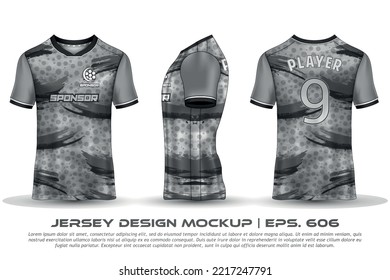 Jersey design sublimation t shirt Premium geometric pattern Incredible Vector collection for Soccer football racing cycling gaming motocross sports
