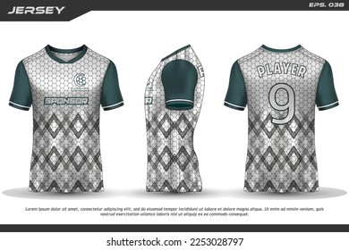 Jersey design sublimation t shirt Premium geometric pattern Incredible Vector collection for Soccer football racing cycling gaming motocross sports