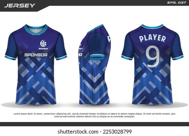 Jersey design sublimation t shirt Premium geometric pattern Incredible Vector collection for Soccer football racing cycling gaming motocross sports