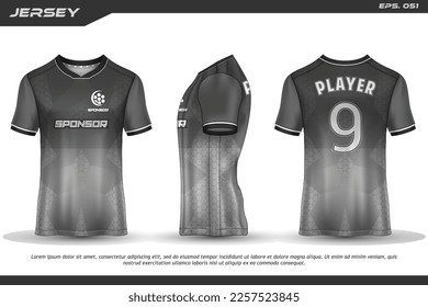 Jersey design sublimation t shirt Premium geometric pattern Incredible Vector collection for Soccer football racing cycling gaming motocross sports