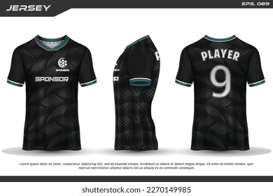 Jersey design sublimation t shirt Premium geometric pattern Incredible Vector collection for Soccer football racing cycling gaming motocross sports