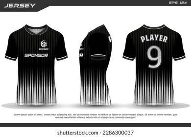 Premium Vector  Sublimation jersey design soccer sports jersey
